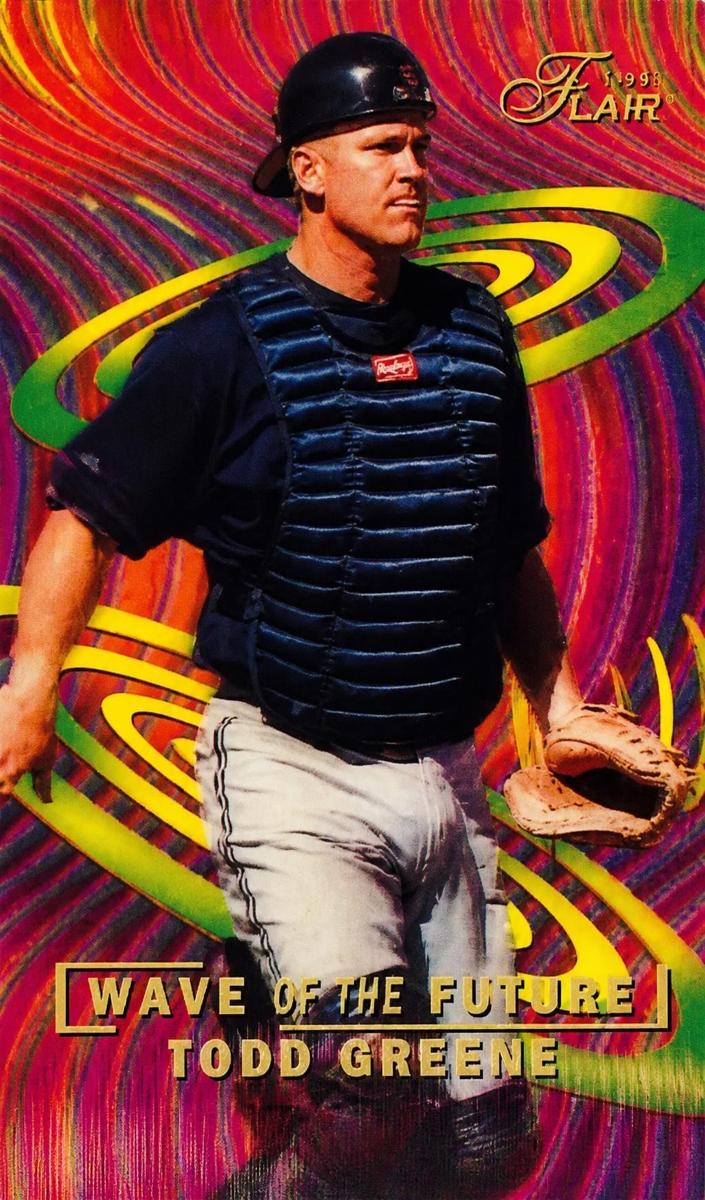 1996 Flair Todd Greene #12 card