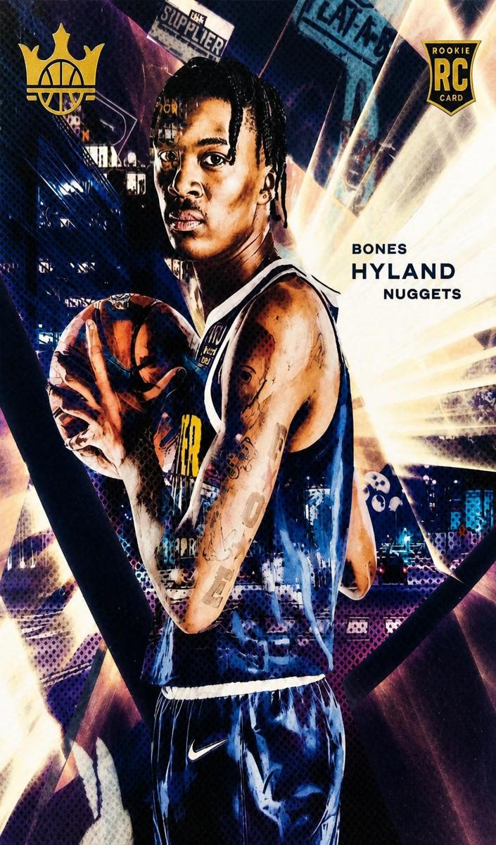 2021 Panini Court Kings Bones Hyland #73 card
