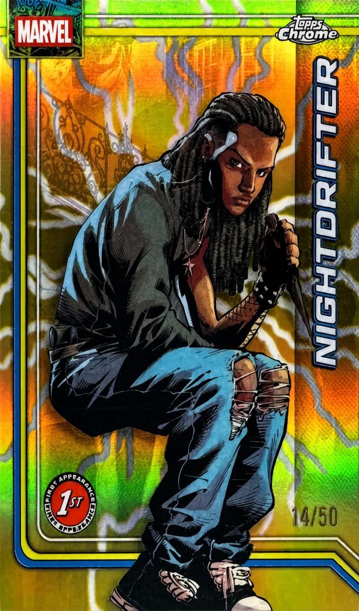 2026 Nightdrifter [Storm's Gold Lightning Refractor] #88