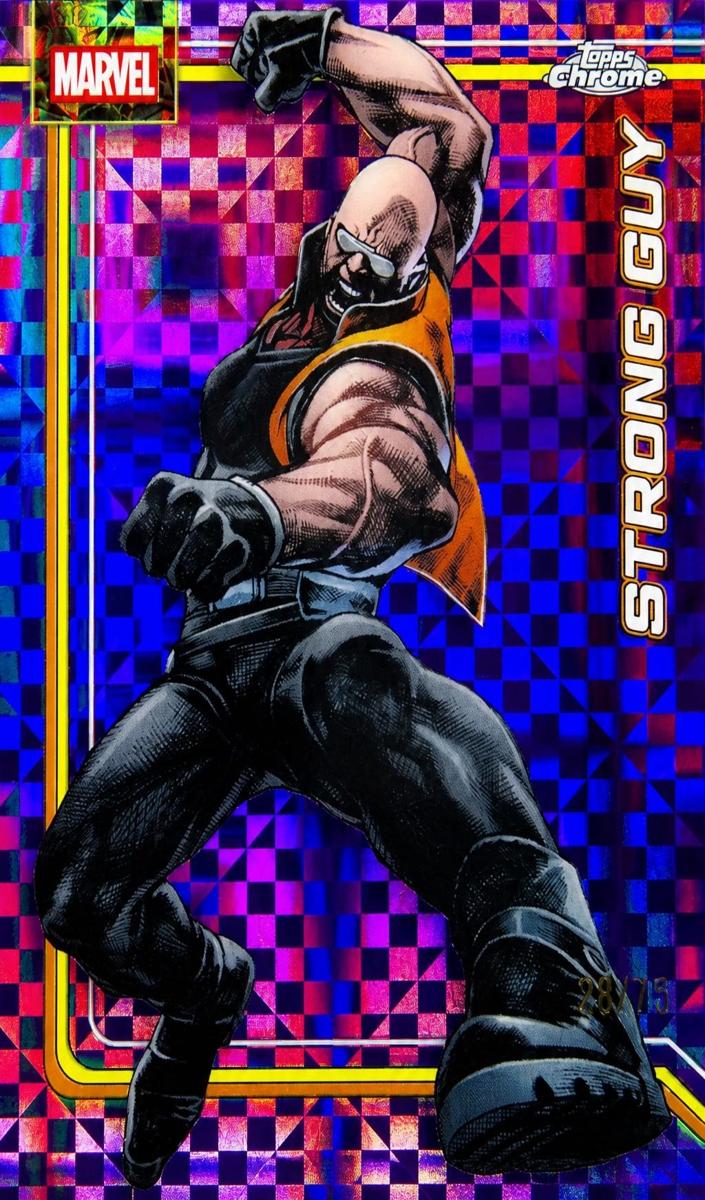 2026 Strong Guy [Storm's Orange Lightning Refractor] #170
