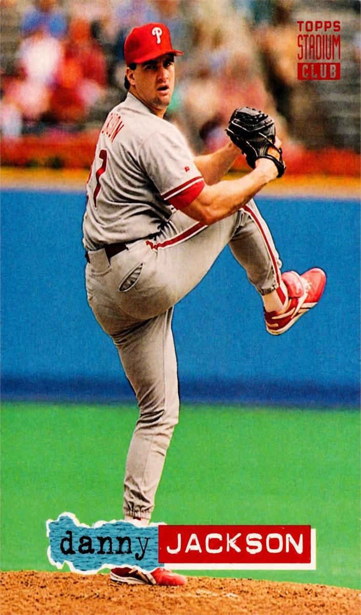 1994 Topps Stadium Club Danny Jackson #296 card