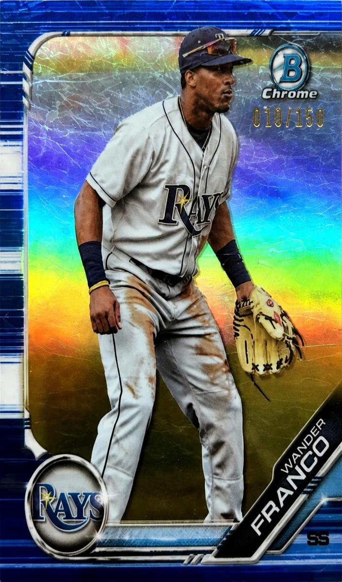 2019 Wander Franco [Blue Refractor] #BDC-93