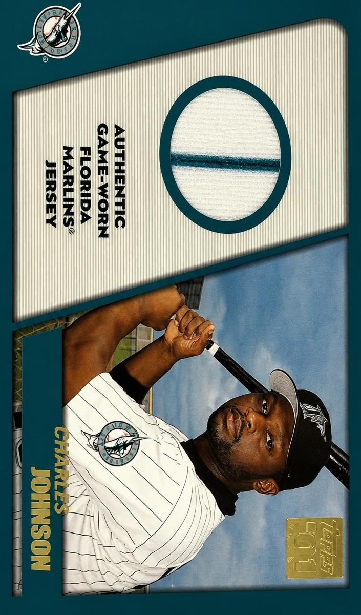 2001 Topps Traded Charles Johnson #TTR-CJ card