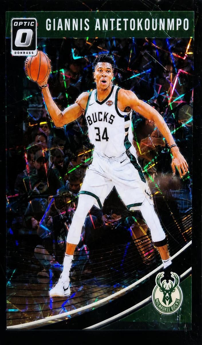 2018 Giannis Antetokounmpo [Black Velocity] #85