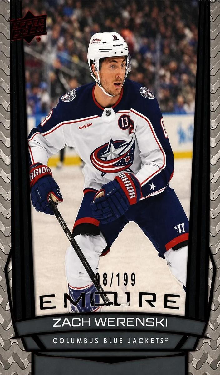 2025 Upper Deck Zach Werenski #E-34 card