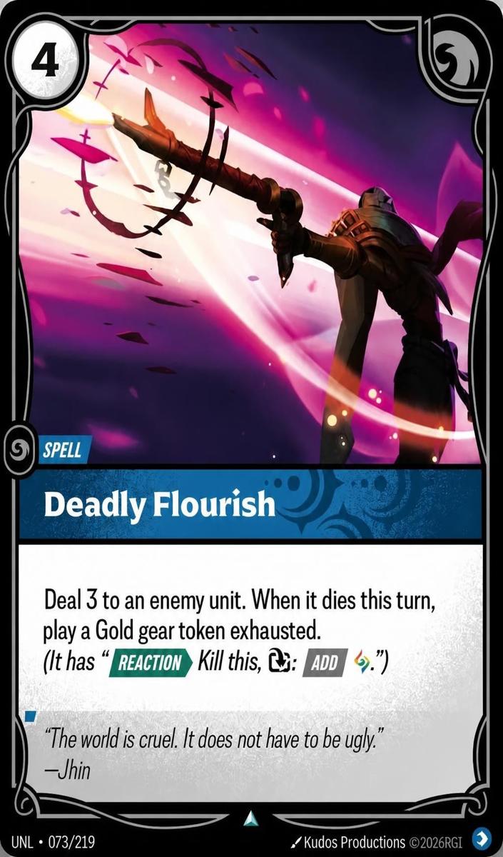 2026 Deadly Flourish [Foil] #73