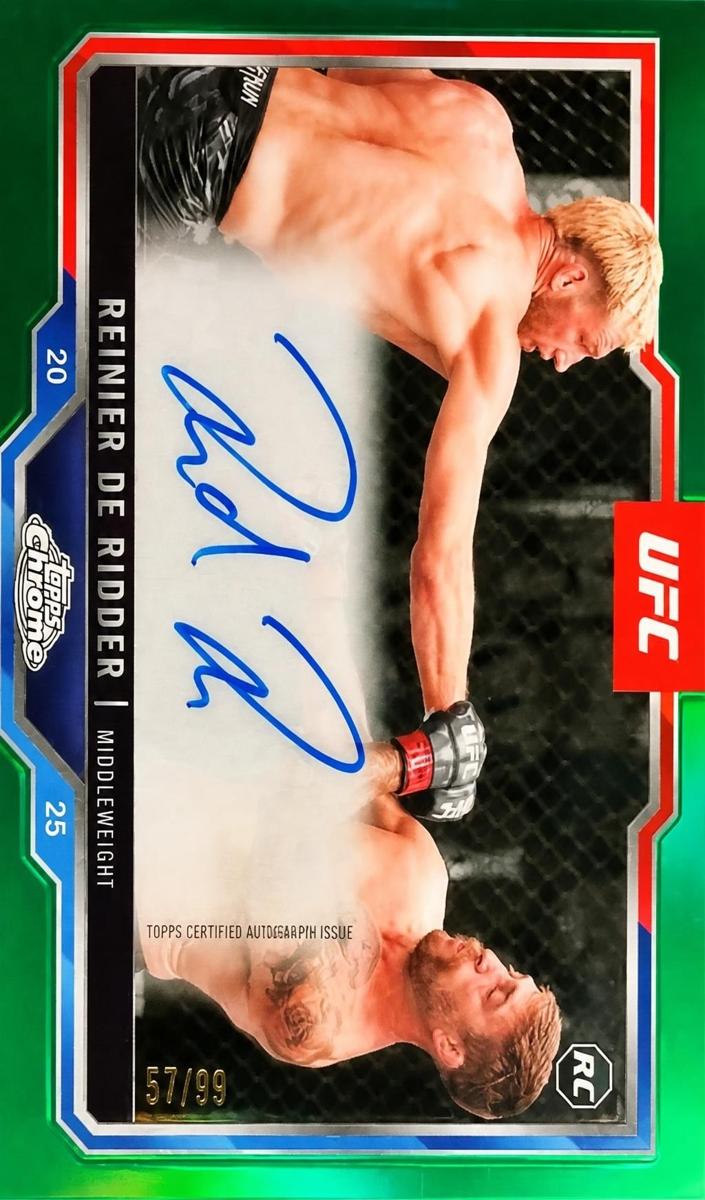 2025 Reinier de Ridder [Green Refractor] #CRA-RR