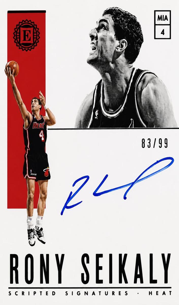 2018 Rony Seikaly #SC-RSK