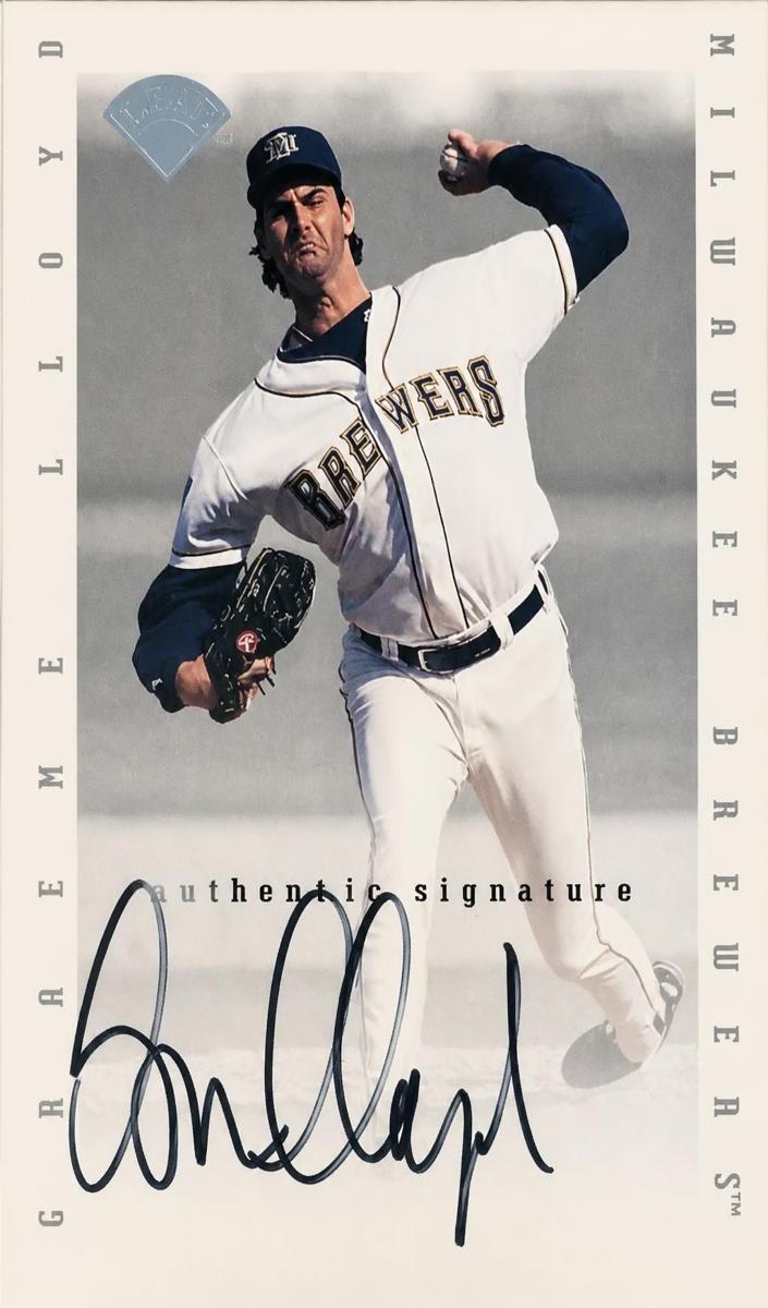 1996 Leaf Signature Series Graeme Lloyd #NNO card