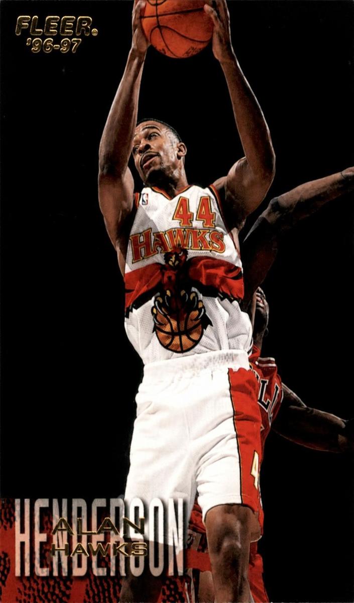 1996 Fleer Alan Henderson #151 card