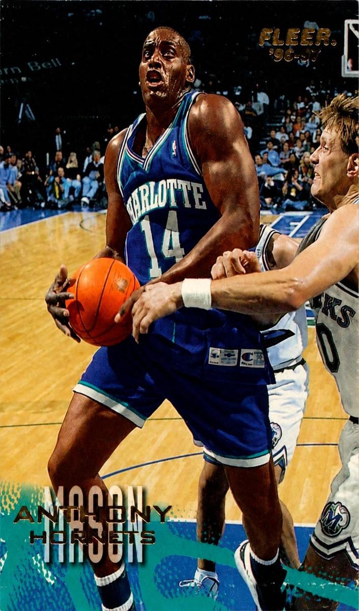 1996 Fleer Anthony Mason #162 card