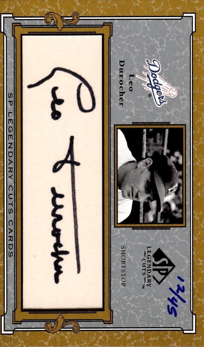 2001 Leo Durocher #C-LD