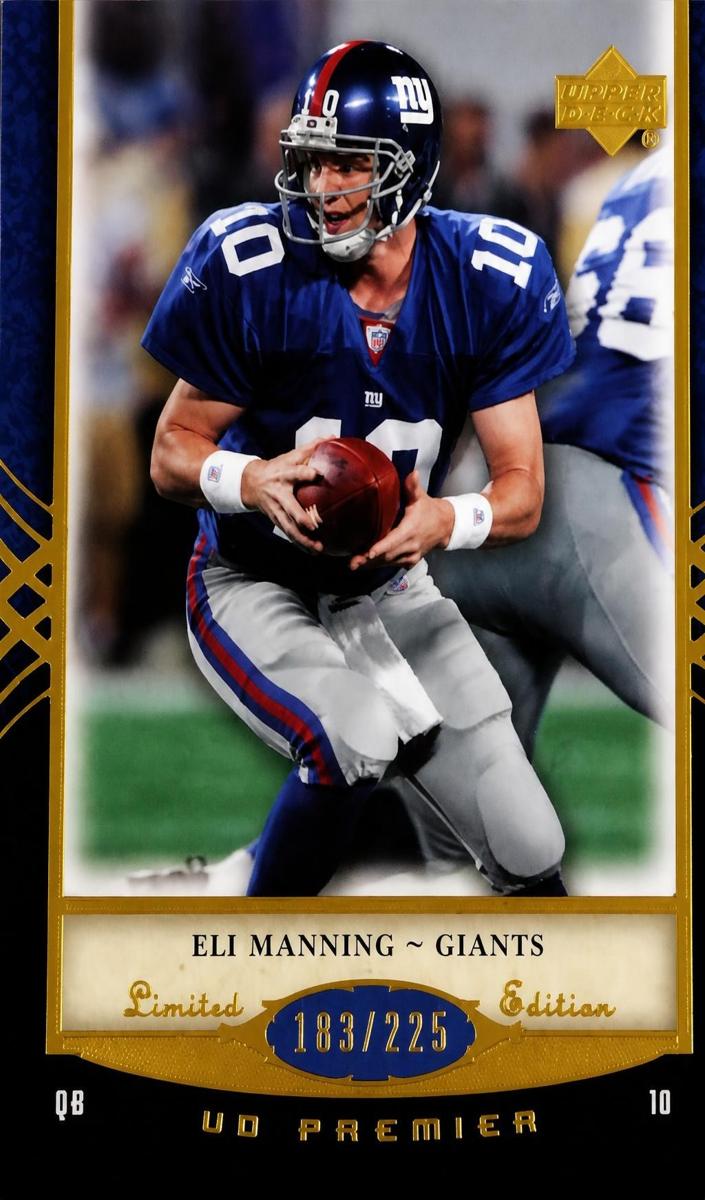 2007 Eli Manning [Gold] #RR3-MJS