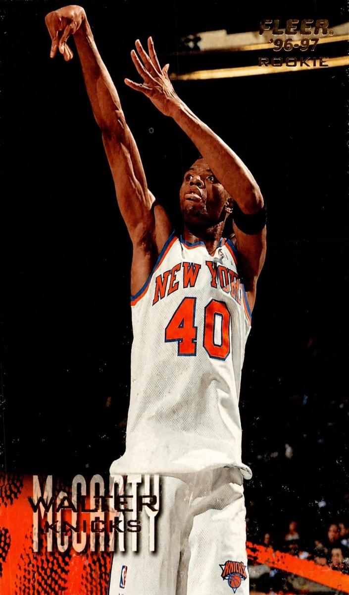1996 Fleer Walter McCarty #227 card