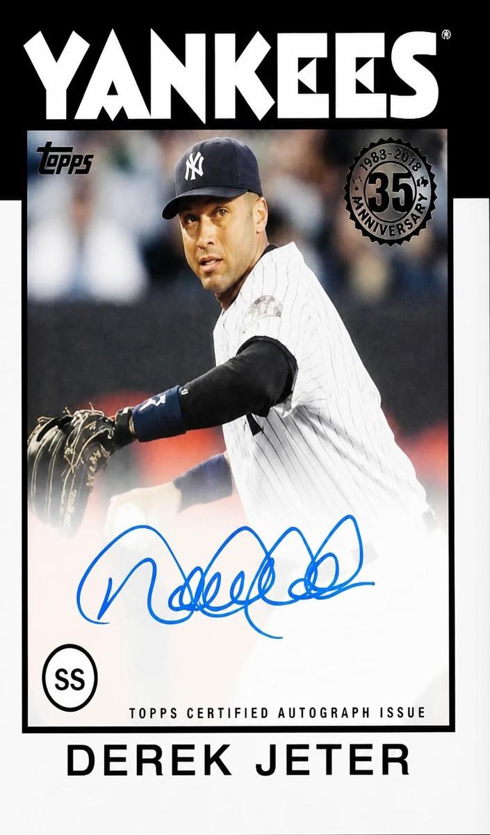 2021 Topps Derek Jeter #86A-DJ card