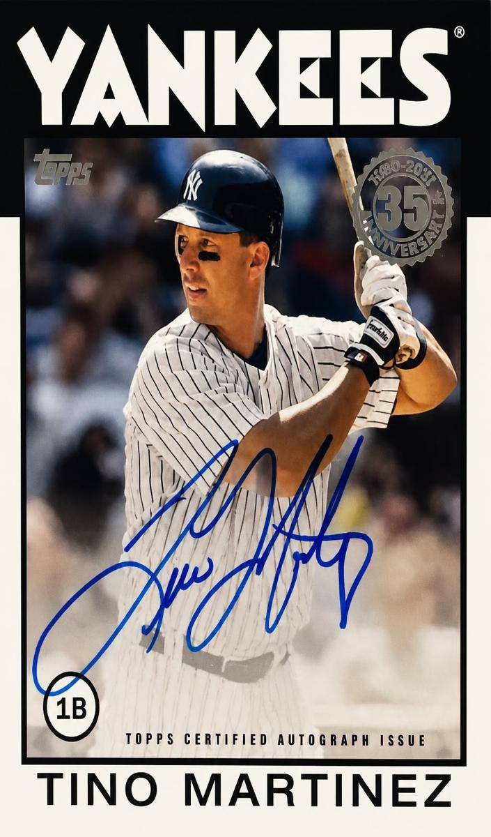 2021 Topps Tino Martinez #86A-TM card