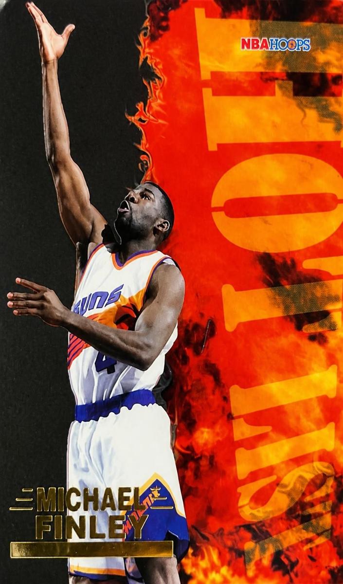 1996 Hoops Michael Finley #3 card