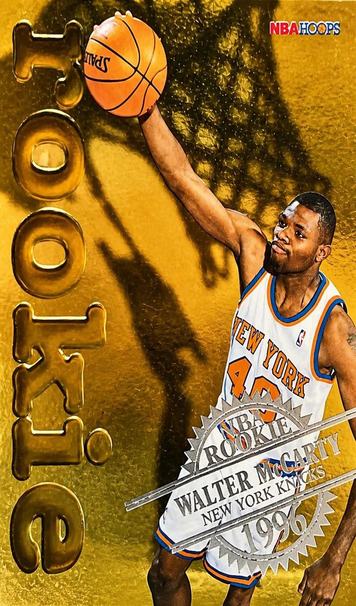 1996 Hoops Walter McCarty #18 card