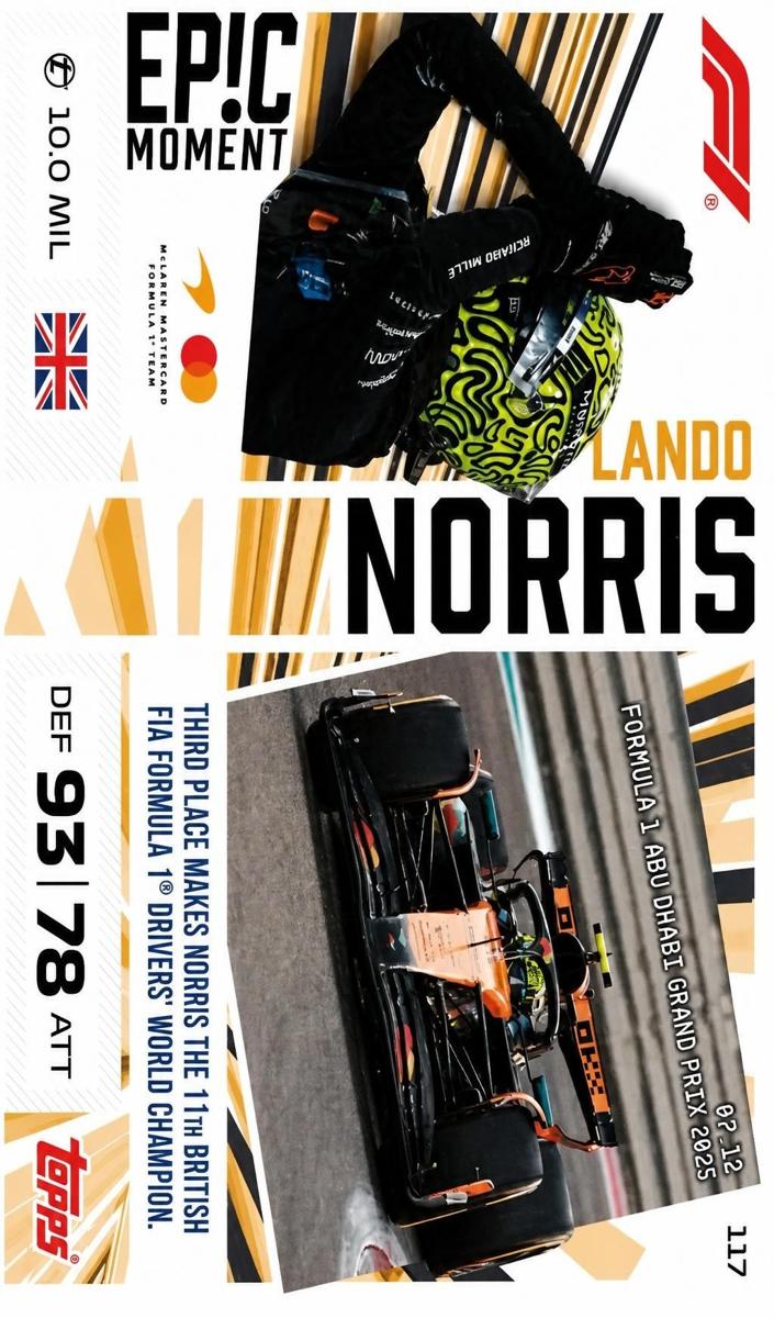 2026 Lando Norris #117