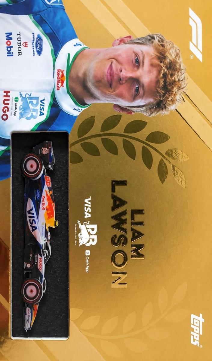 2025 Liam Lawson [Diamond Grey Foil] #348