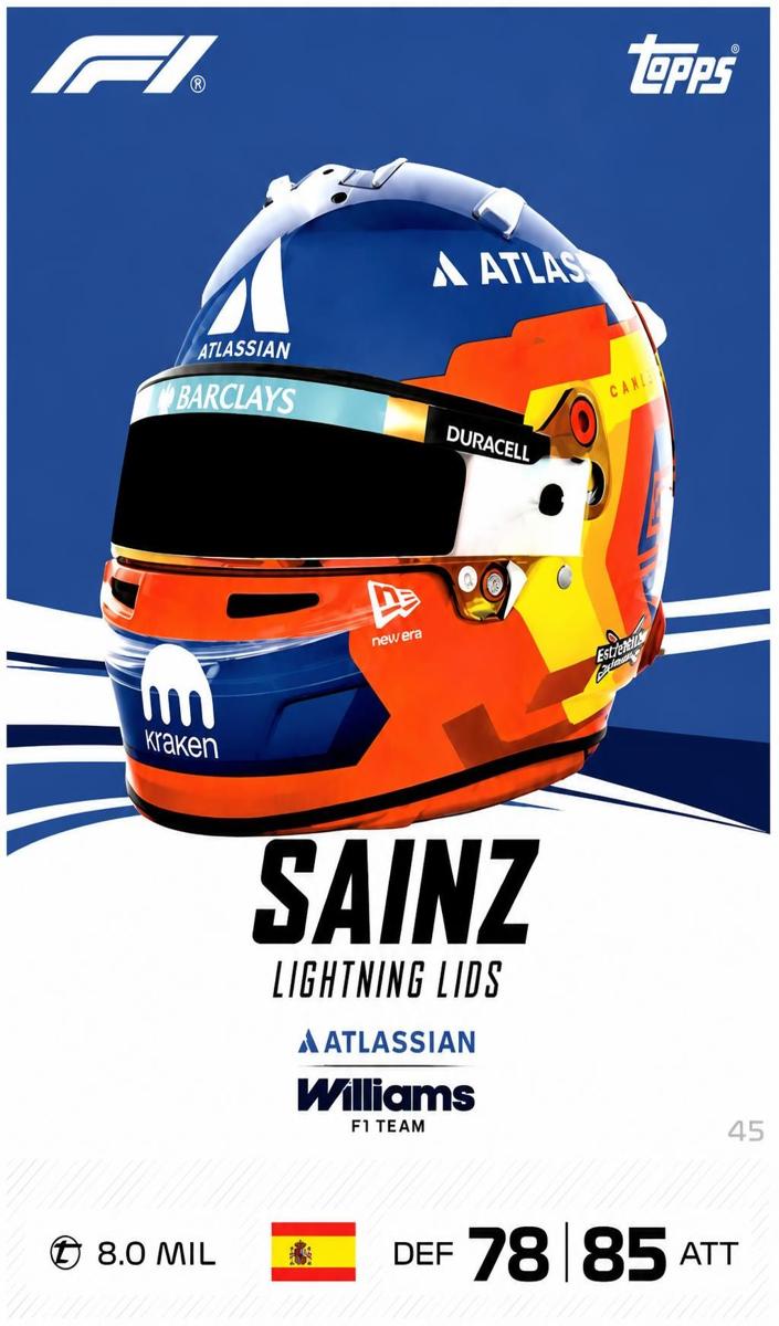 2026 Carlos Sainz #45