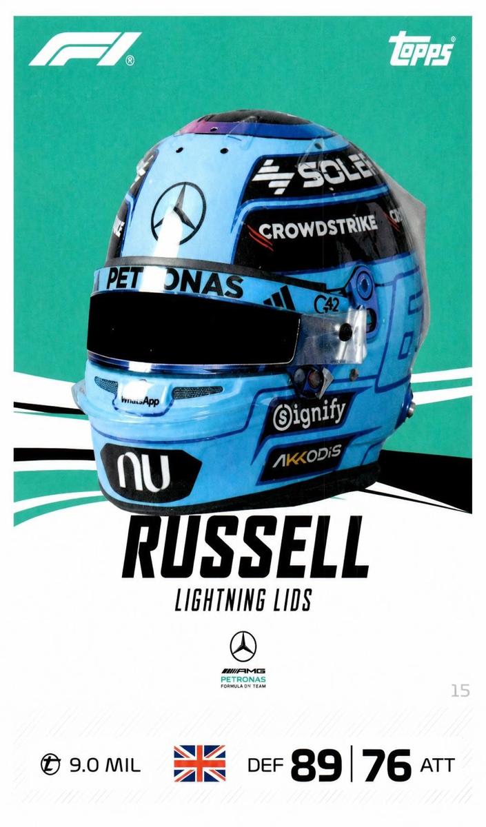 2026 George Russell #15