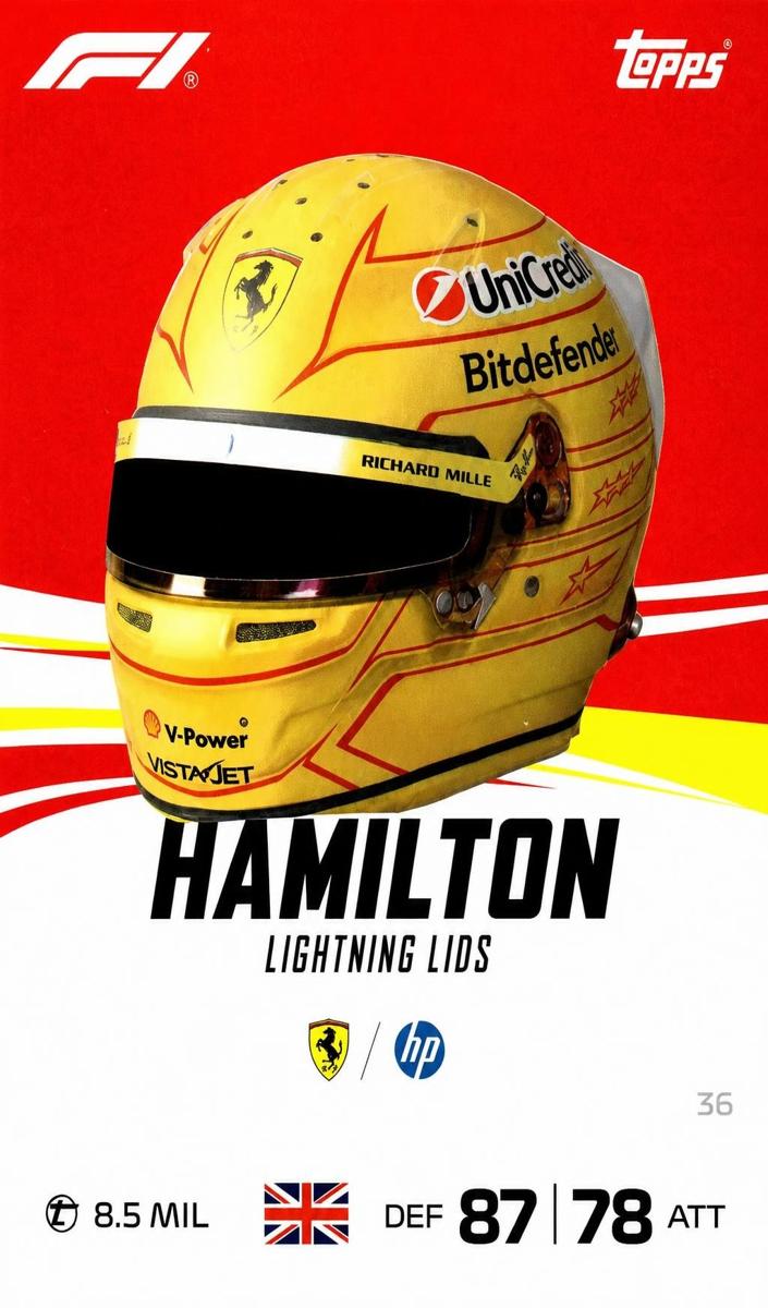 2026 Lewis Hamilton #36