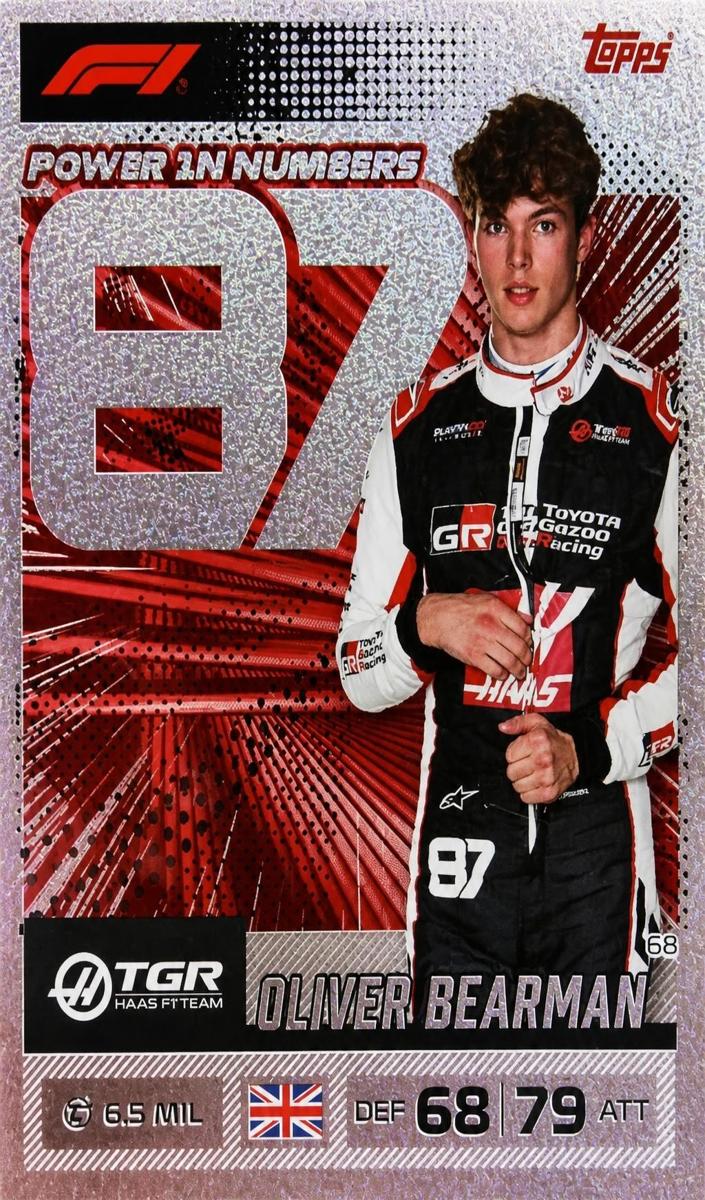 2026 Oliver Bearman #68