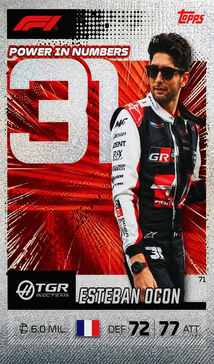 2026 Esteban Ocon #71