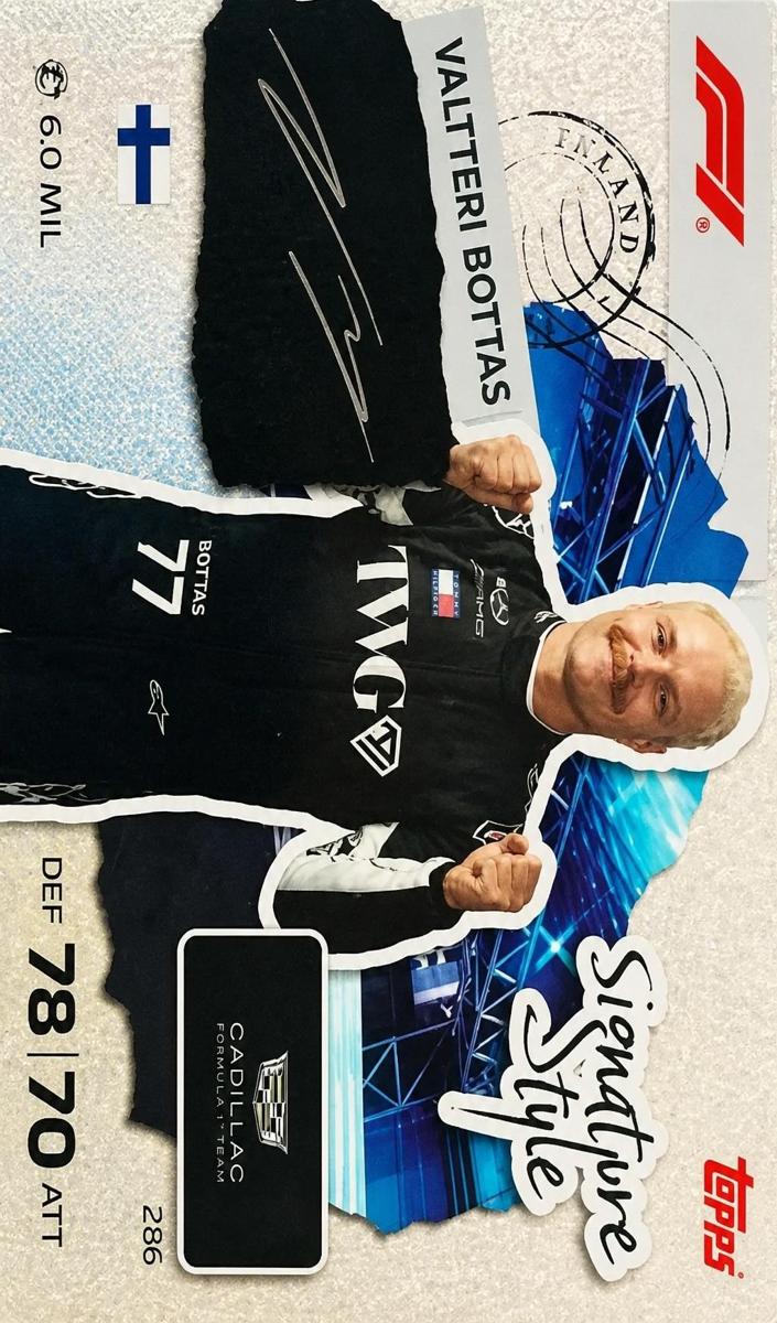 2026 Valtteri Bottas #286
