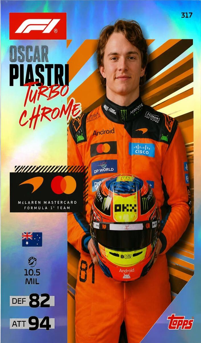 2026 Oscar Piastri #317