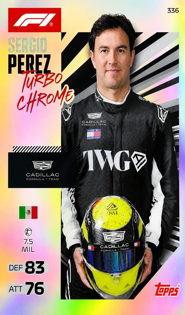 2026 Sergio Perez #336
