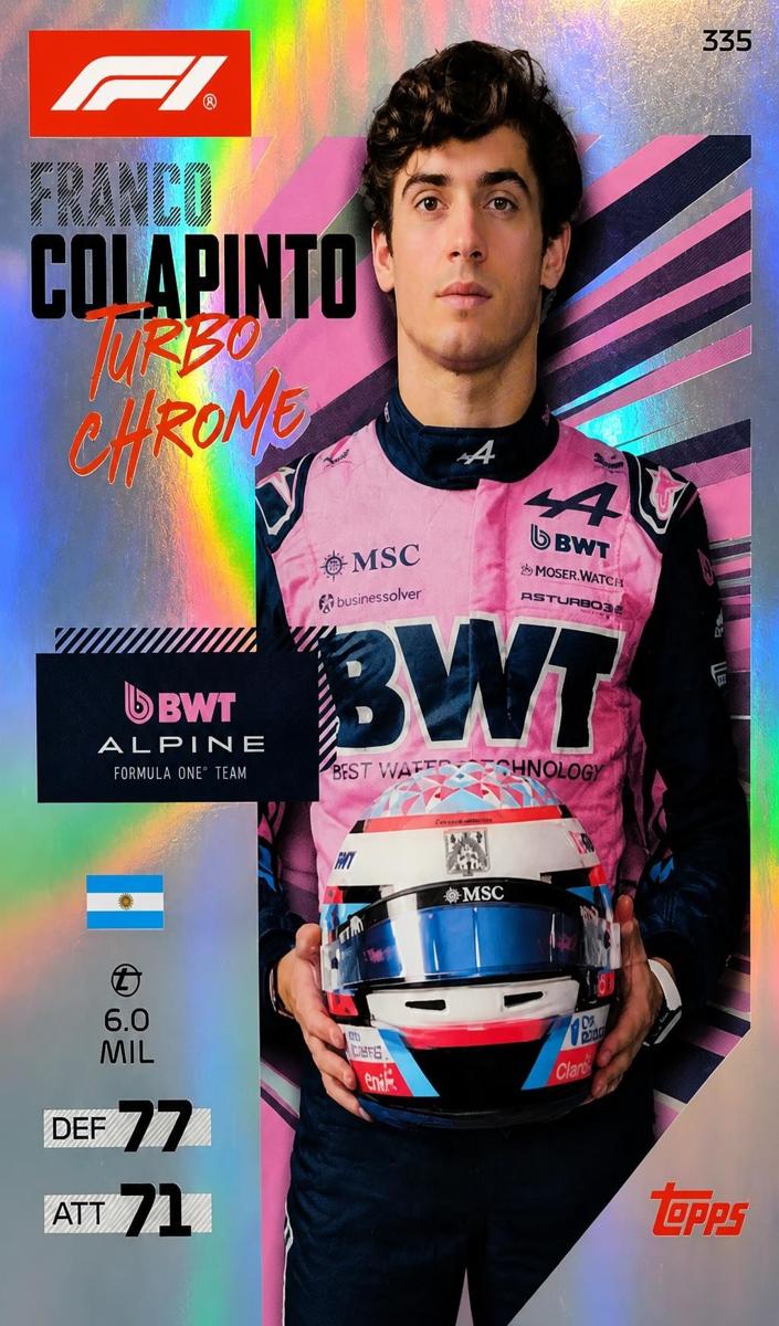 2026 Franco Colapinto #335