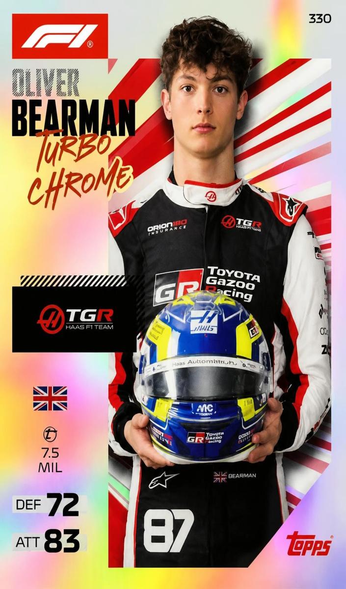 2026 Oliver Bearman #330