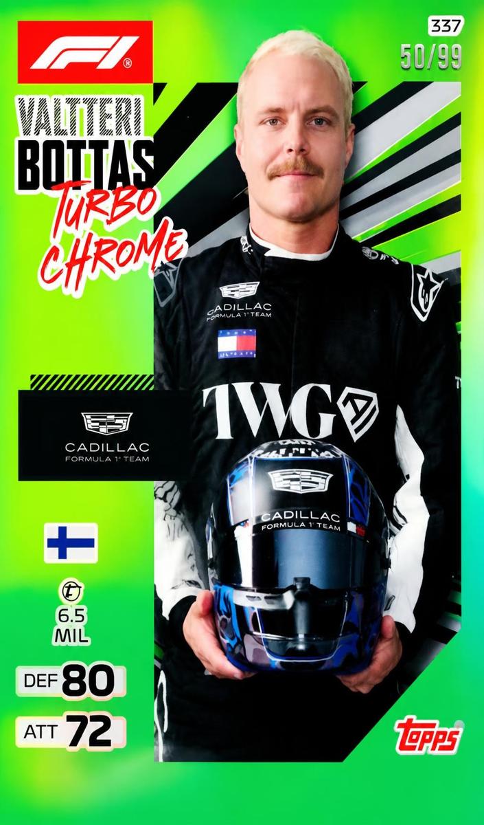 2026 Valtteri Bottas [Green] #337