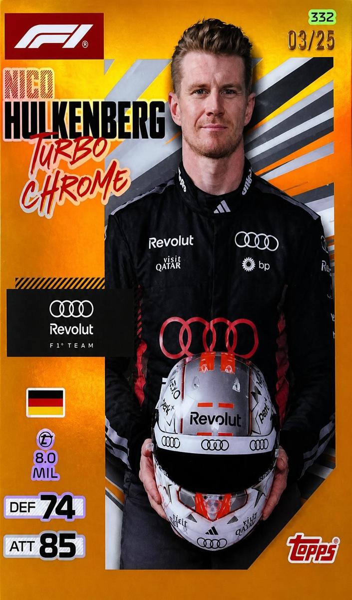 2026 Nico Hulkenberg [Orange] #332