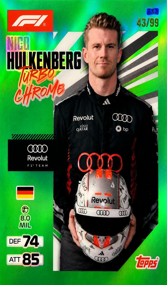 2026 Nico Hulkenberg [Green] #332