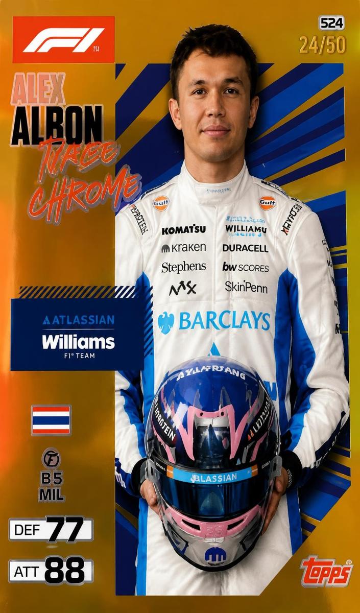 2026 Alex Albon [Gold] #324
