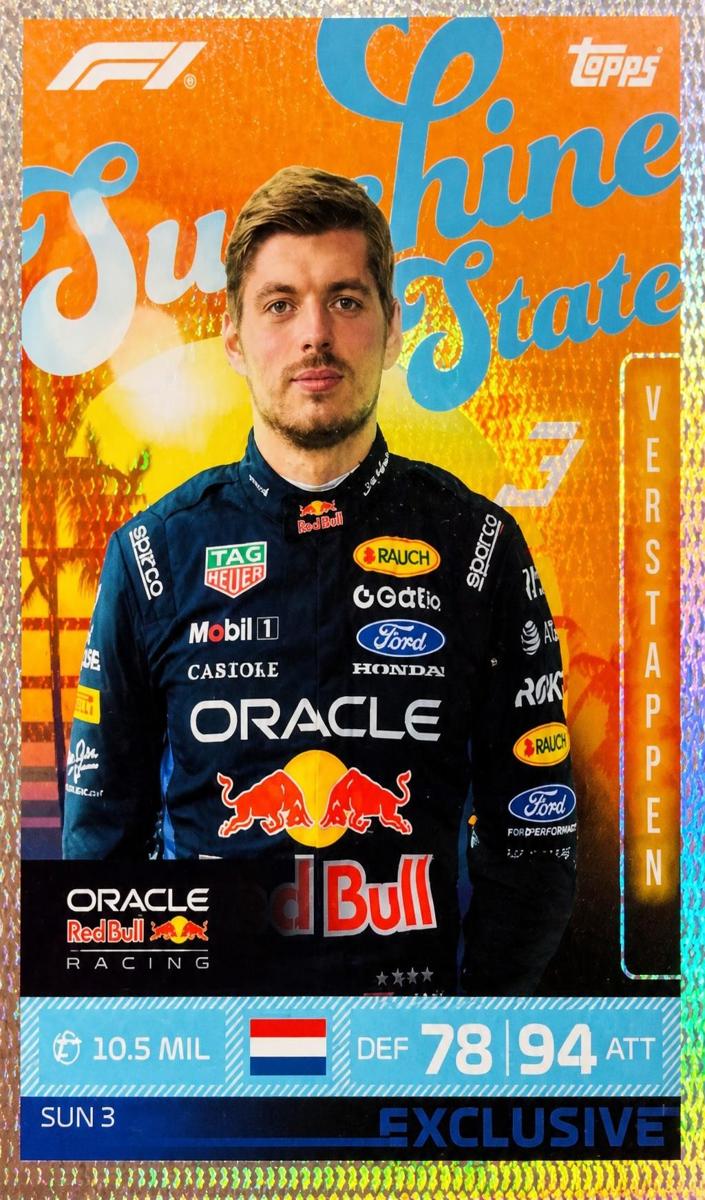 2026 Max Verstappen #SUN 3