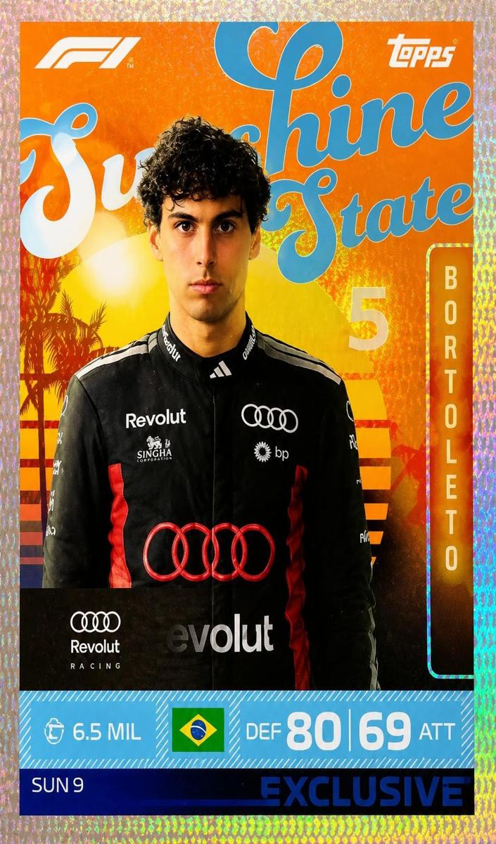 2026 Gabriel Bortoleto #SUN 9