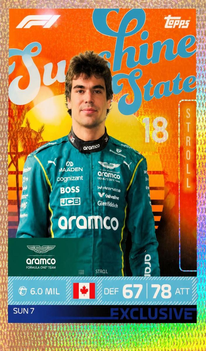 2026 Lance Stroll #SUN 7