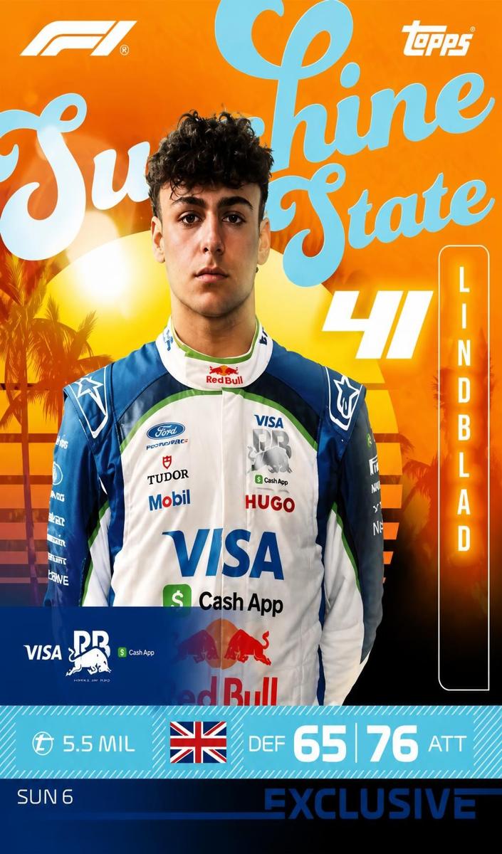 2026 Arvid Lindblad #SUN 6