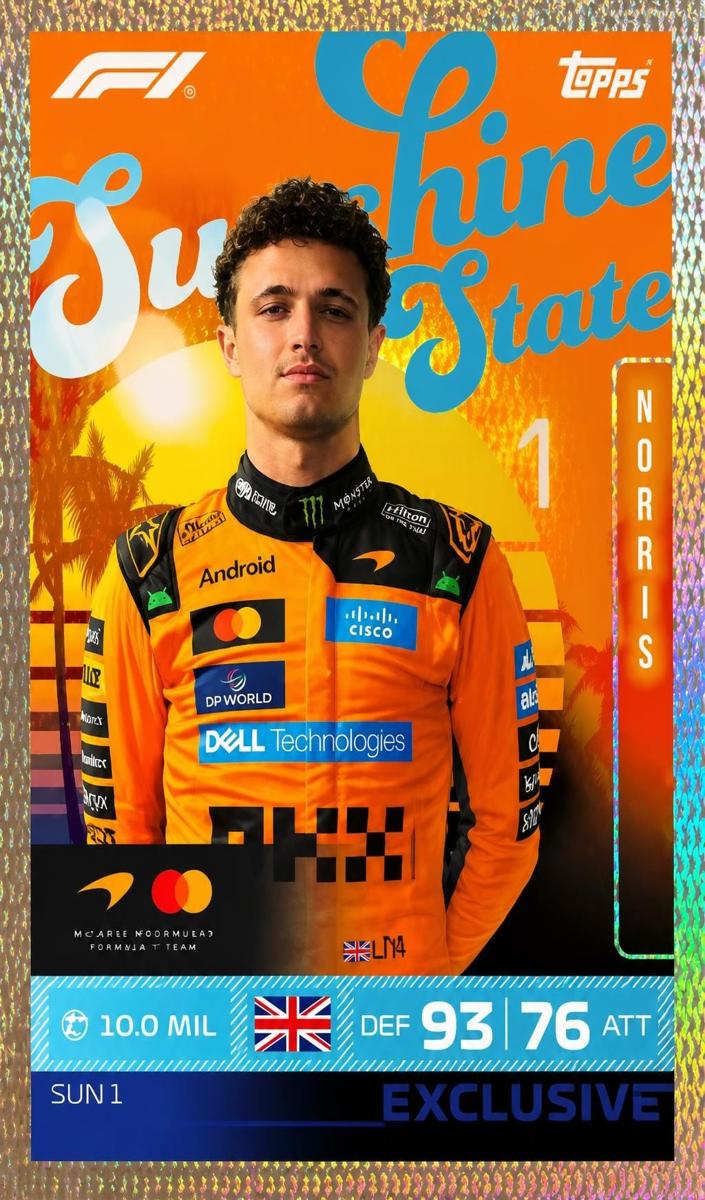 2026 Lando Norris #SUN 1