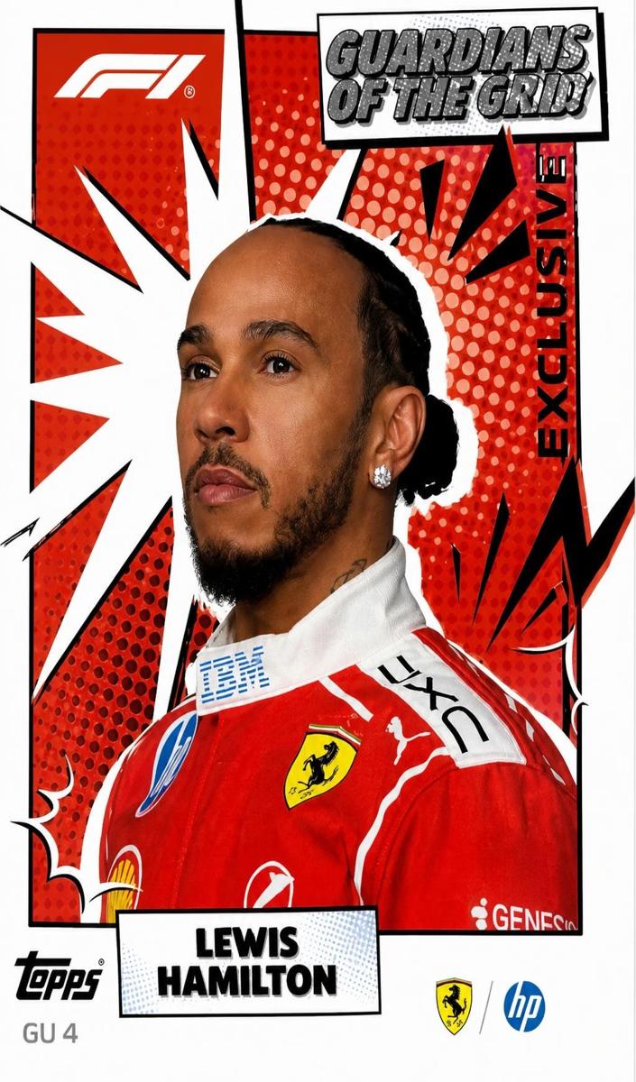 2026 Lewis Hamilton #GU 4