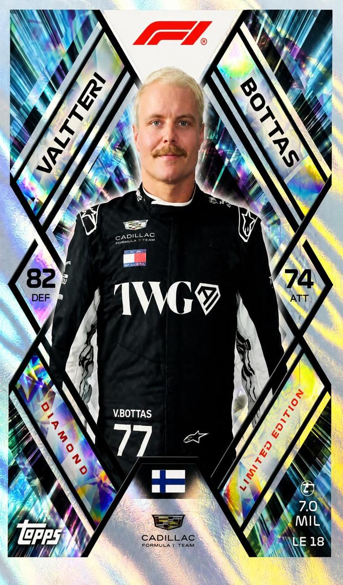 2026 Valtteri Bottas #LE 18