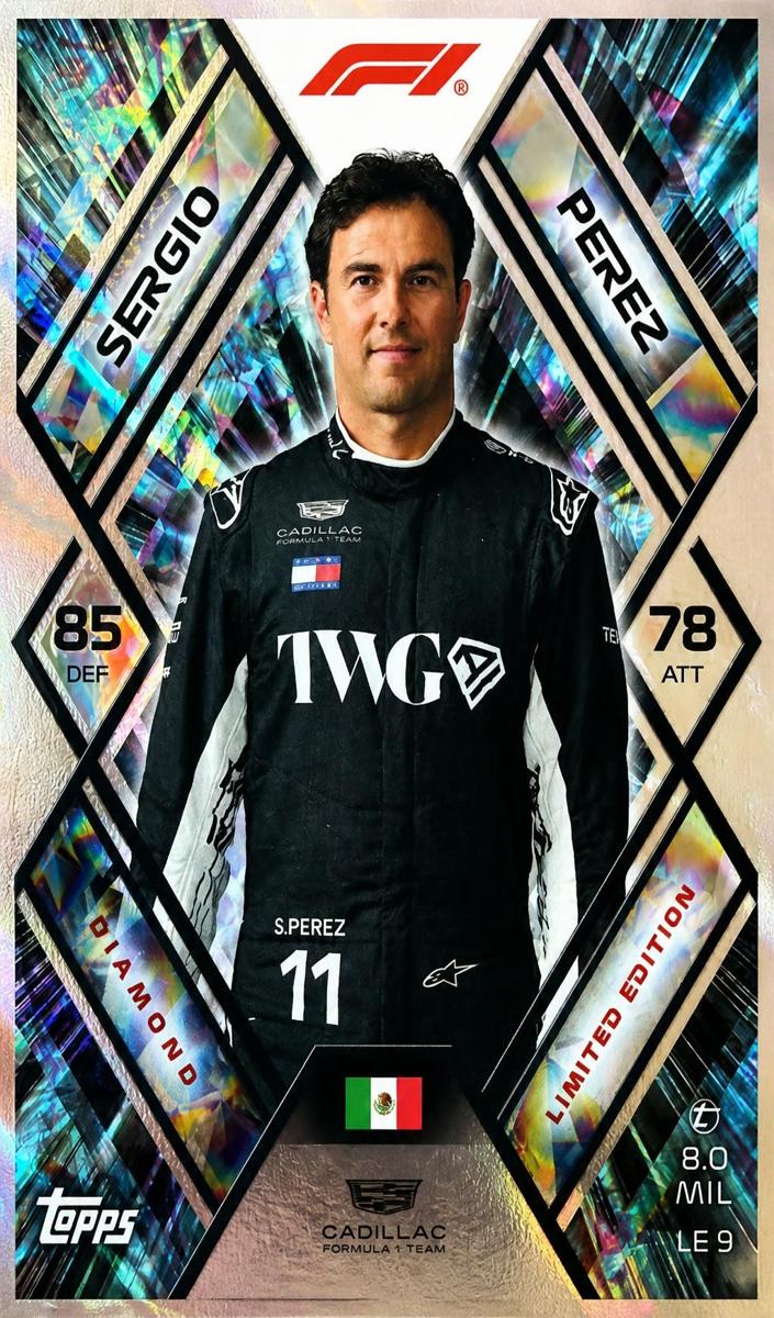 2026 Sergio Perez #LE 9