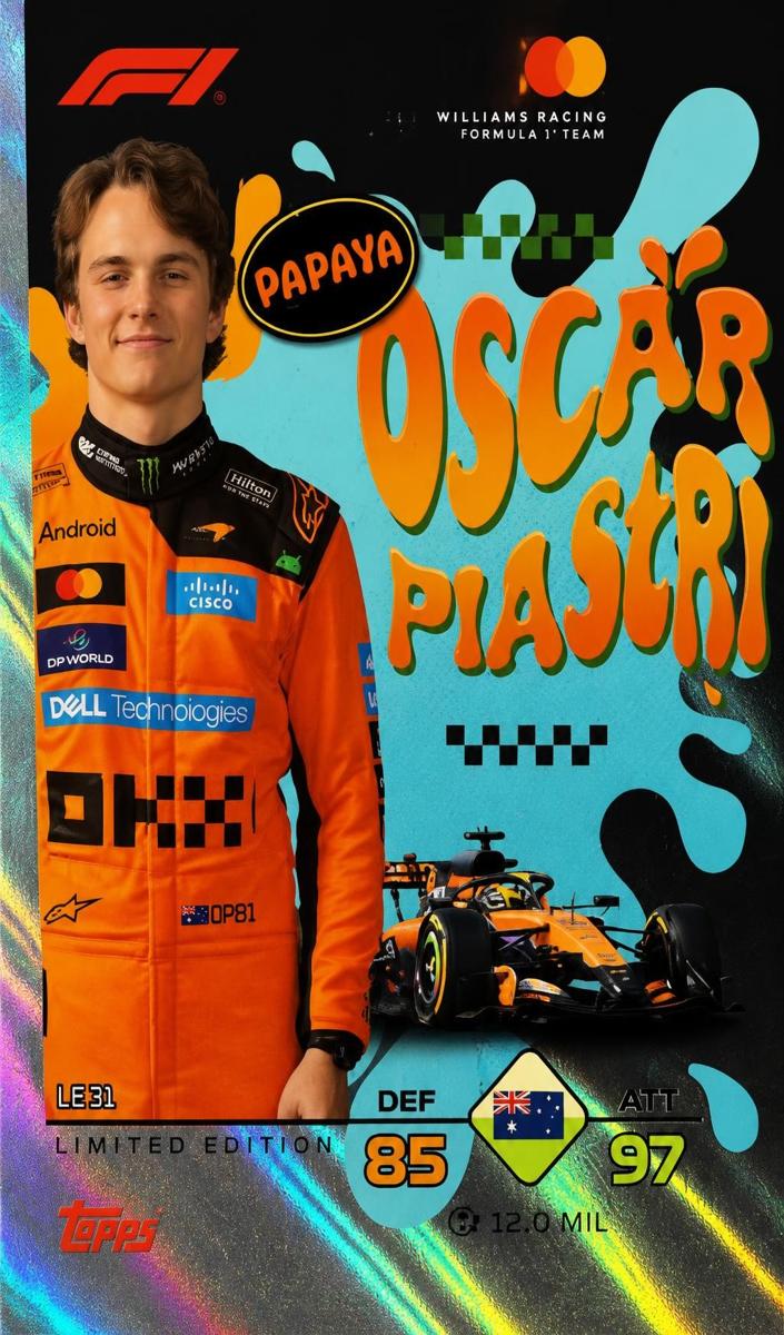 2026 Oscar Piastri #LE 1