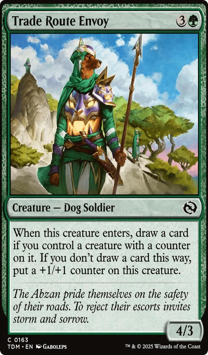Trade Route Envoy - 2025 Magic The Gathering Tarkir: Dragonstorm