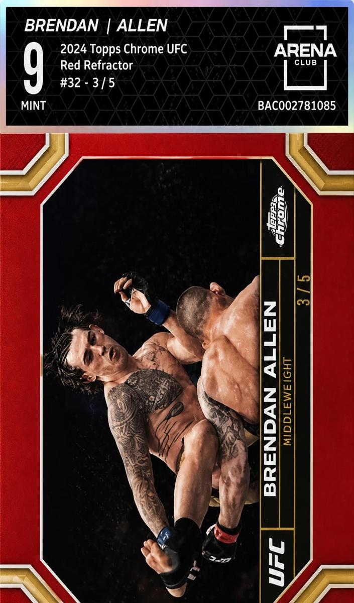 2024 Brendan Allen [Red Refractor] #32