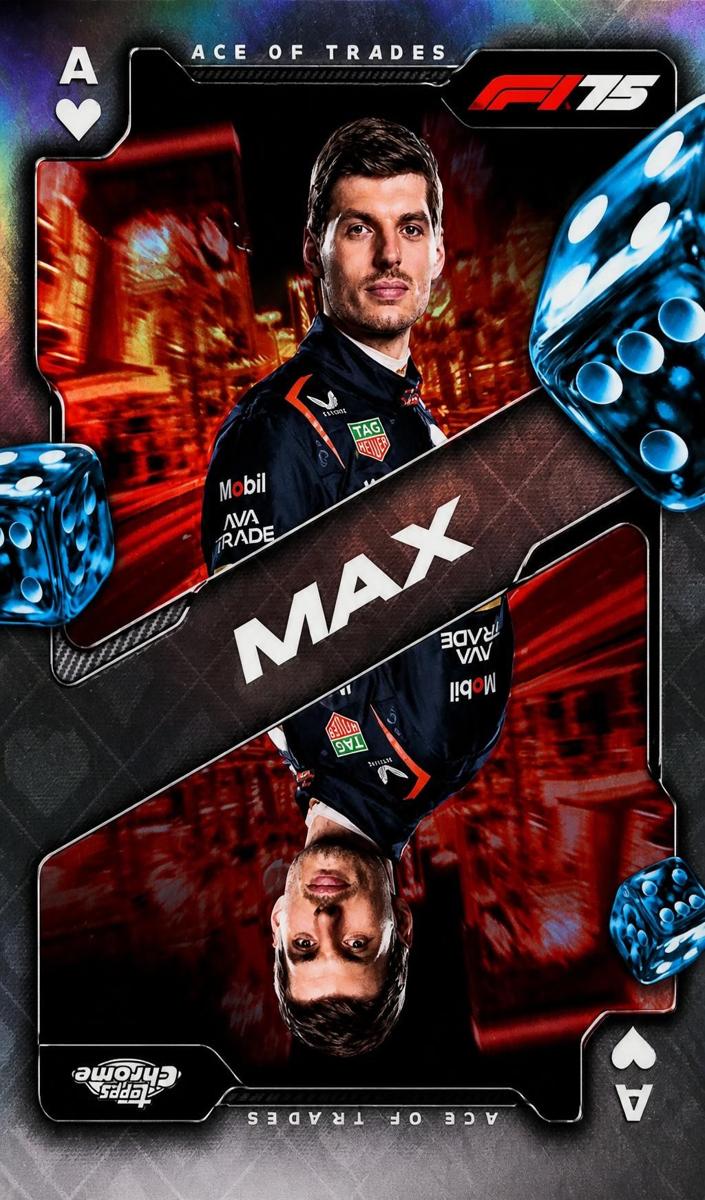 2025 Max Verstappen [Red Refractor] #SCA-3